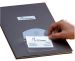 Plic carti de vizita autoadeziv cu acces vertical Probeco - 95x60mm, transparent (10 buc/set)