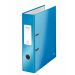 Biblioraft A4 plastifiat 8,5 cm Leitz Wow 180º - albastru metalizat