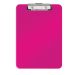 Clipboard simplu A4 plastic Leitz Wow - roz metalizat