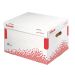 Container pt. arhivare Esselte Speedbox din carton alb - capacitate 5 bibliorafturi (75mm)