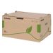Container pt. arhivare Esselte Eco din carton natur cu deschidere frontala - 439x259x340 mm