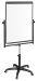 Flipchart magnetic mobil, rotativ cu rama aluminiu Bi-Office - 100x70 cm