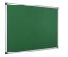 Panou din material textil cu rama din aluminiu Bi-Office - 60x90 cm, verde