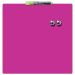 Tabla magnetica Nobo - 36x36 cm, roz