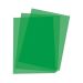 Coperti A4 din plastic - verde transparent, (100 buc/top)