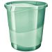 Cos din plastic pt. hartii Esselte Colour'Ice - 14l, verde