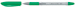 Pix plastic cu grip Stanger - corp transparent, rezerva verde
