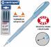 Liner 0.1 mm Centropen 2631 - corp argintiu, scriere neagra