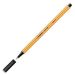 Liner 0.4 mm Stabilo Point 88 - corp orange, scriere neagra