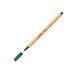 Liner 0.4 mm Stabilo Point 88 - corp orange, scriere verde