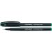 Liner 0.4 mm Schneider 967 - corp negru, scriere verde