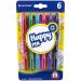 Marker Centropen 4601 Happy Pen - varf rotund, 6 culori/blister