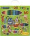 Set carioci, markere si creioane colorate Centropen Quatro I...