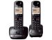 Telefon DECT Panasonic KX-TG2512FXT CallerID, LCD color, polifonic, 50 memorii, speaker - negru