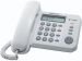 Telefon analogic Panasonic KX-TS560FXW - alb