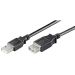 Cablu prelungitor USB 2.0 mufa A-A - 0.6 m