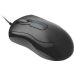 Mouse optic Kensington Mouse-in-a-box, 3 butoane, 1 scroll, USB - negru