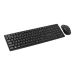 Kit tastatura + mouse wireless Kensington Pro Fit low profile - negru